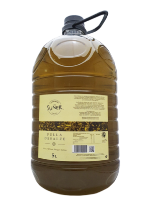 Oli d'Oliva Verge Extra Fulla de Salze PET 5 l.