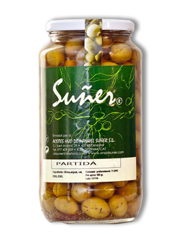 Olives Partides 600 gr.